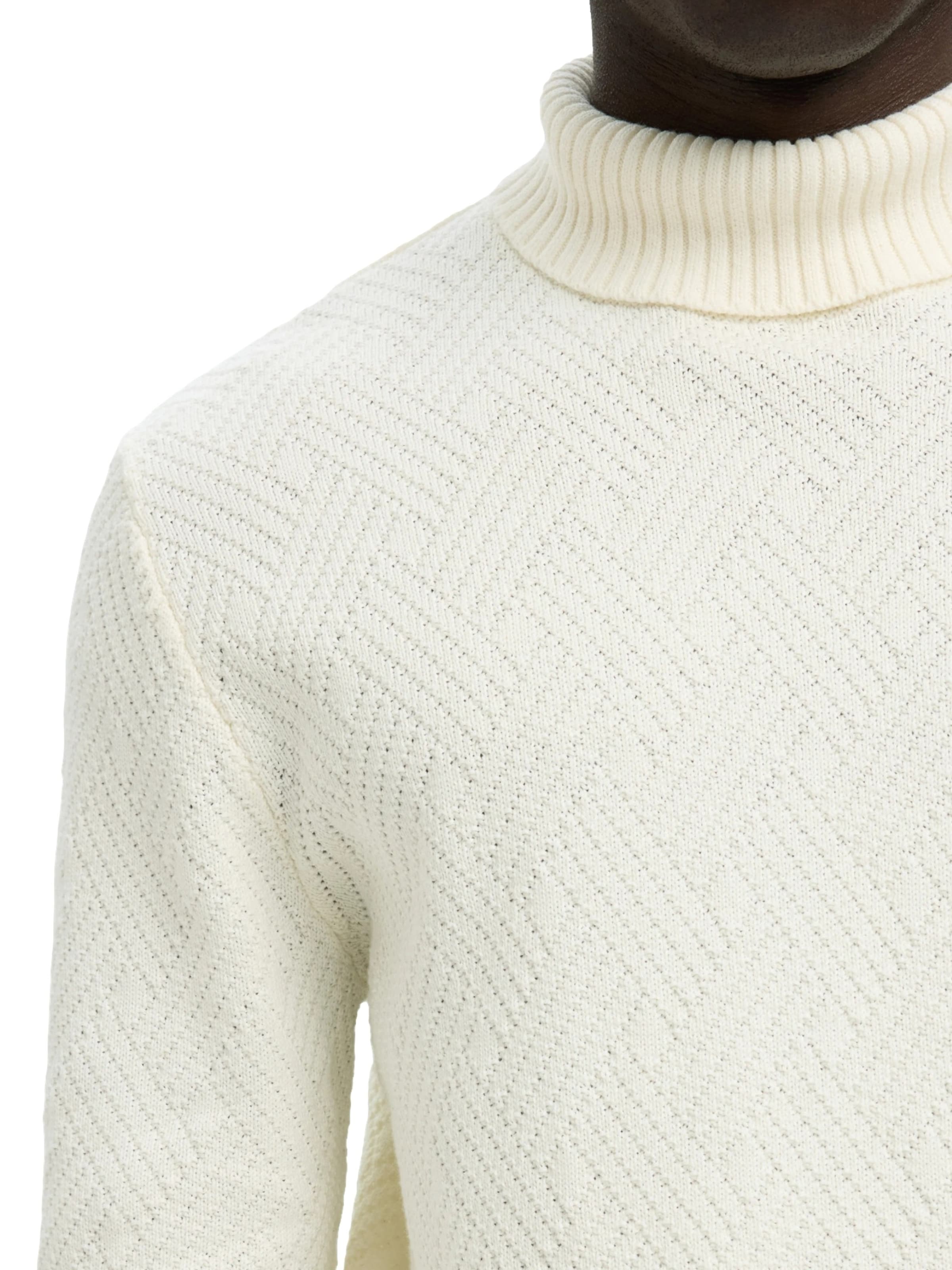 SELECTED Пуловер 'SLHTrevor' в бежово