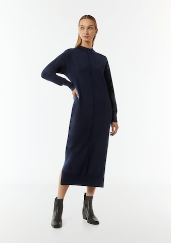 Robes en maille comma casual identity en bleu