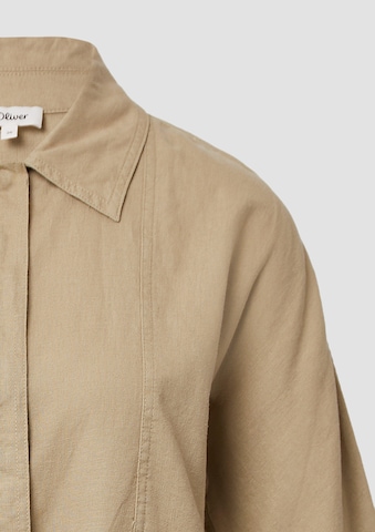 s.Oliver Bluse in Braun