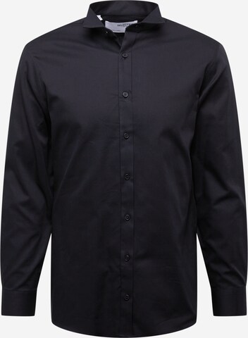 SELECTED HOMME Button Up Shirt 'TUX' in Black: front