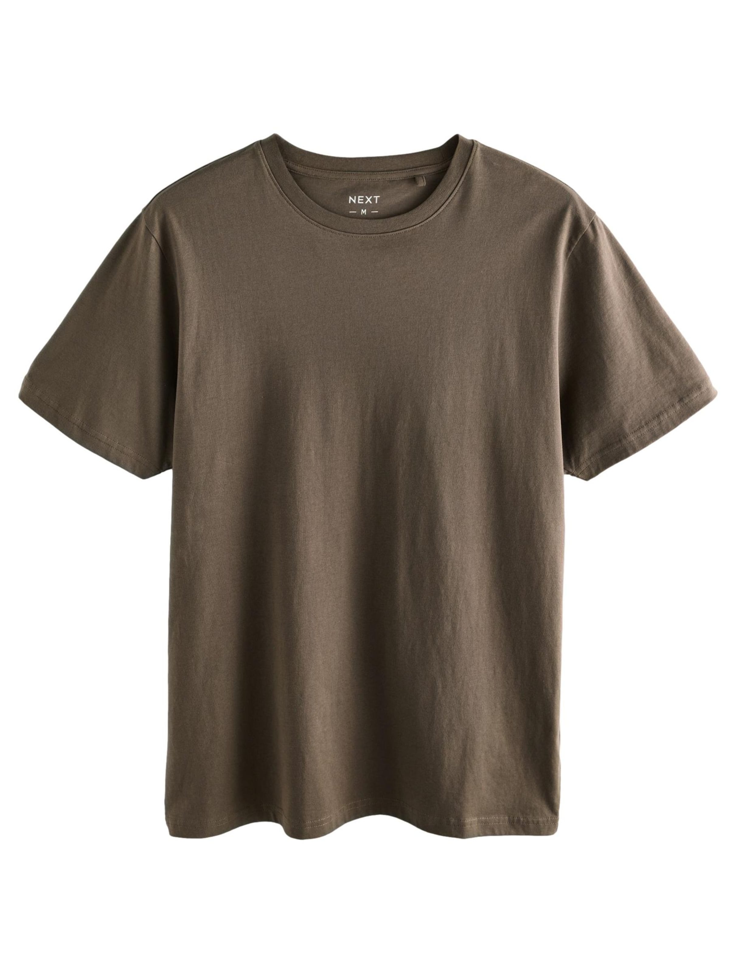 Next - Camiseta 'Essential' en marrón: frente