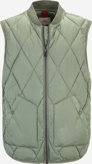 s.Oliver Men Big Sizes Vest in Olive, Item view