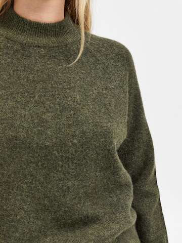 SELECTED FEMME Sweater 'Lulu' in Green