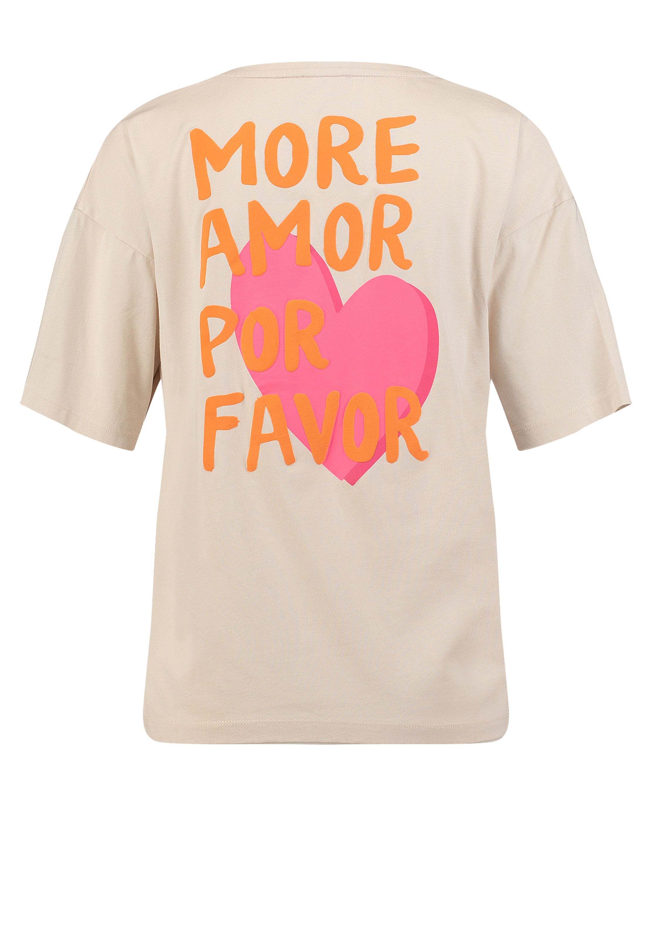 Key Largo Tričko 'Amor' – béžová