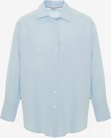 BIG STAR Blouse 'Lamesa' in Blue: front
