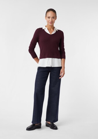 Pull-over COMMA en rouge
