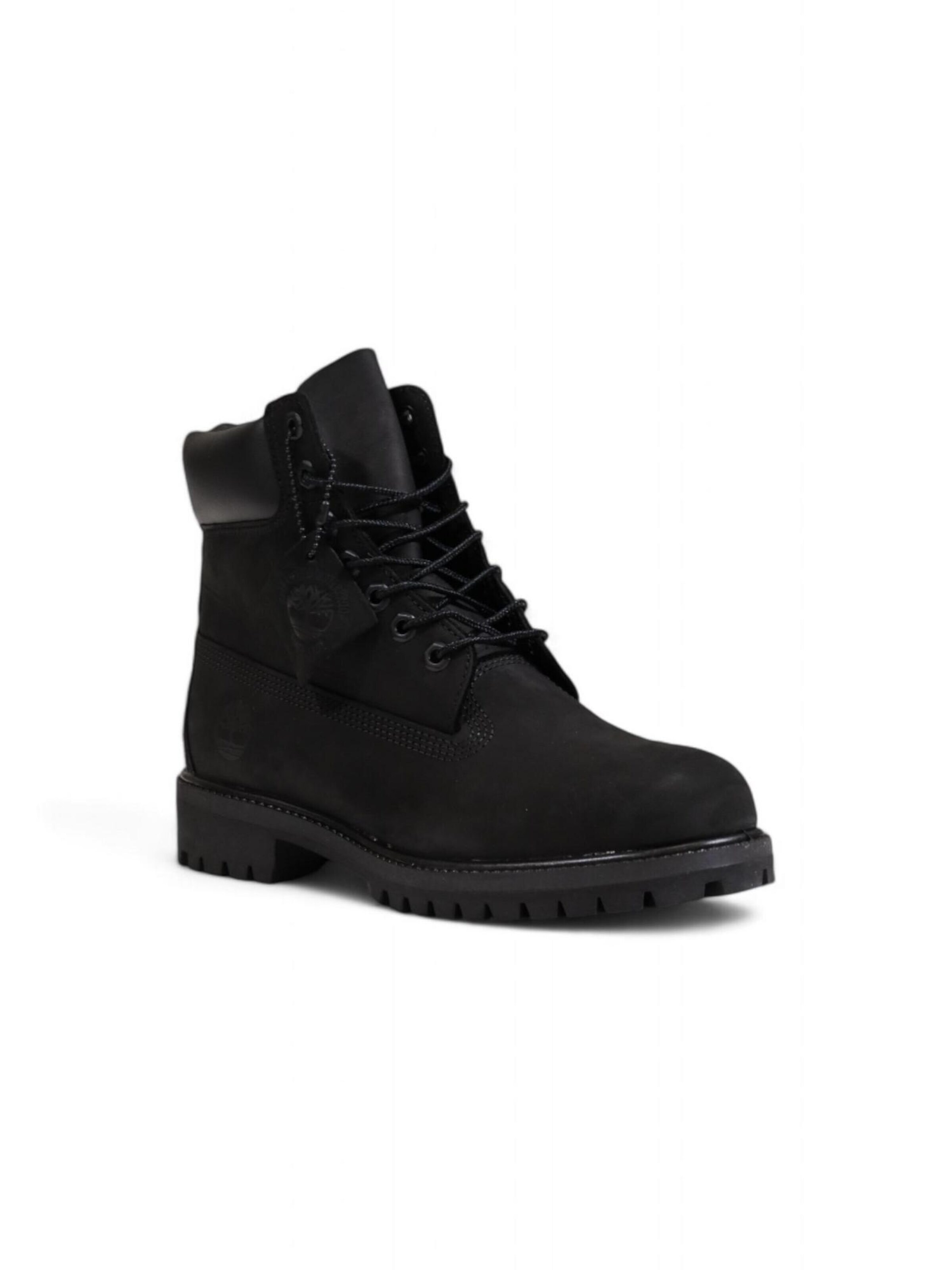 TIMBERLAND Veterlaarzen '6 IN LACE WATERPROOF BOOT TB110073001' in Zwart: voorkant