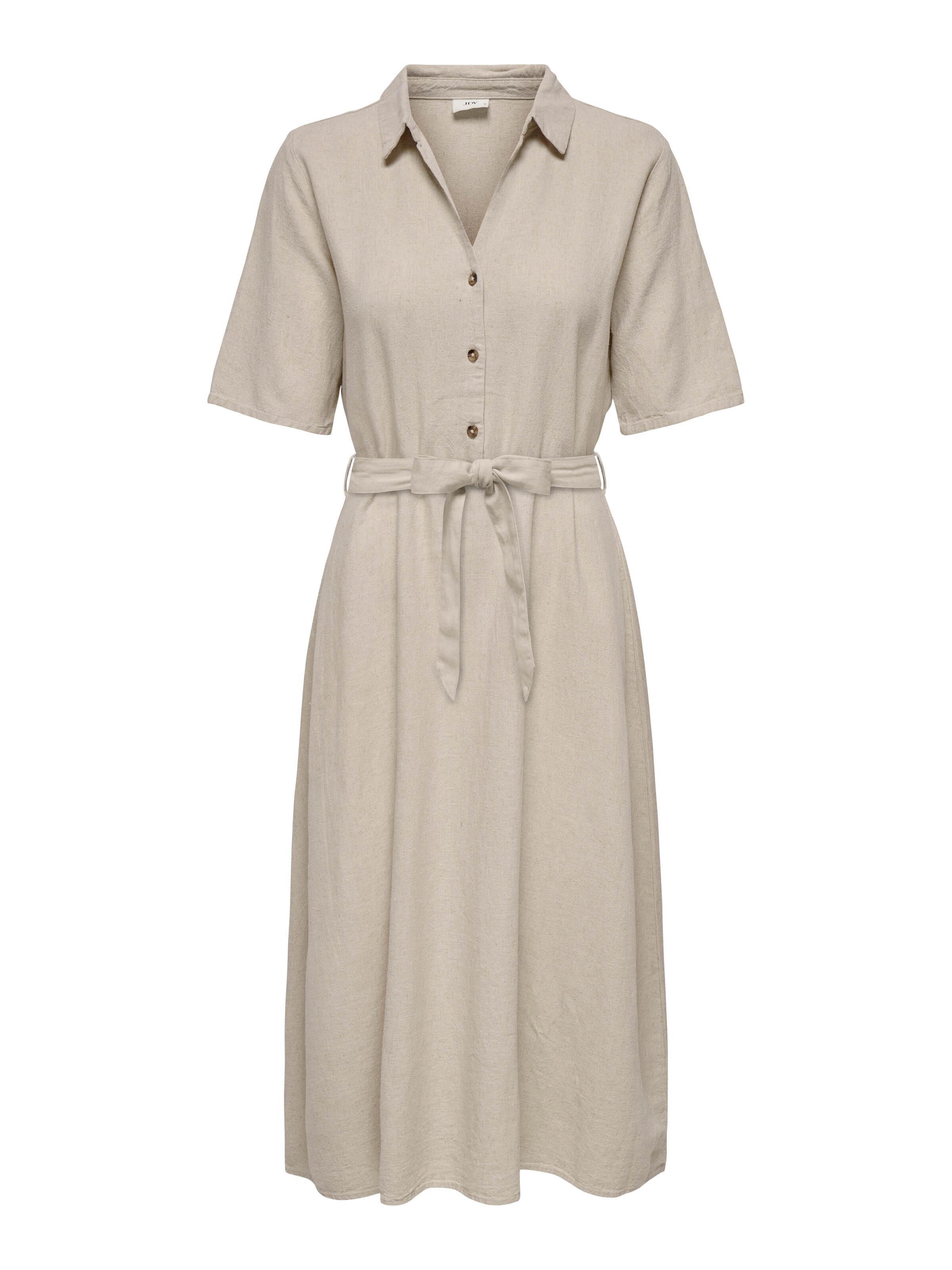 JDY Košilové šaty 'JDYSay' – béžová: přední strana