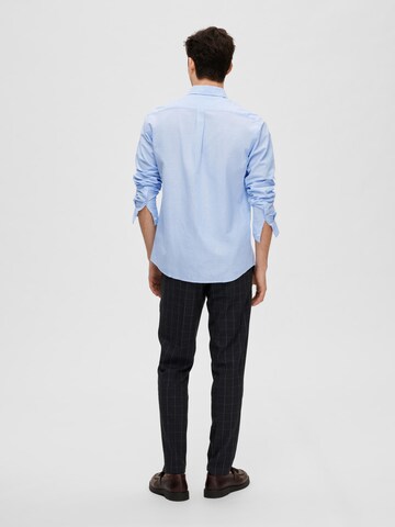 SELECTED HOMME Regular Fit Hemd in Blau