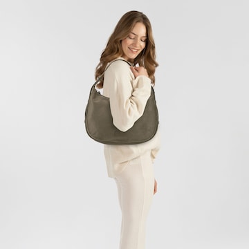 Sac bandoulière 'Lysa' TOM TAILOR en vert : devant