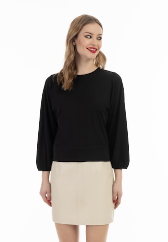 faina Shirt in Zwart: voorkant