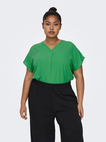 Haut ONLY Carmakoma en vert : devant