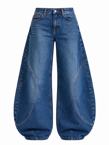 Barrel Jean 'BARREL BALLOON MID RISE JEANS - AZURE' IT'S BASIC en bleu