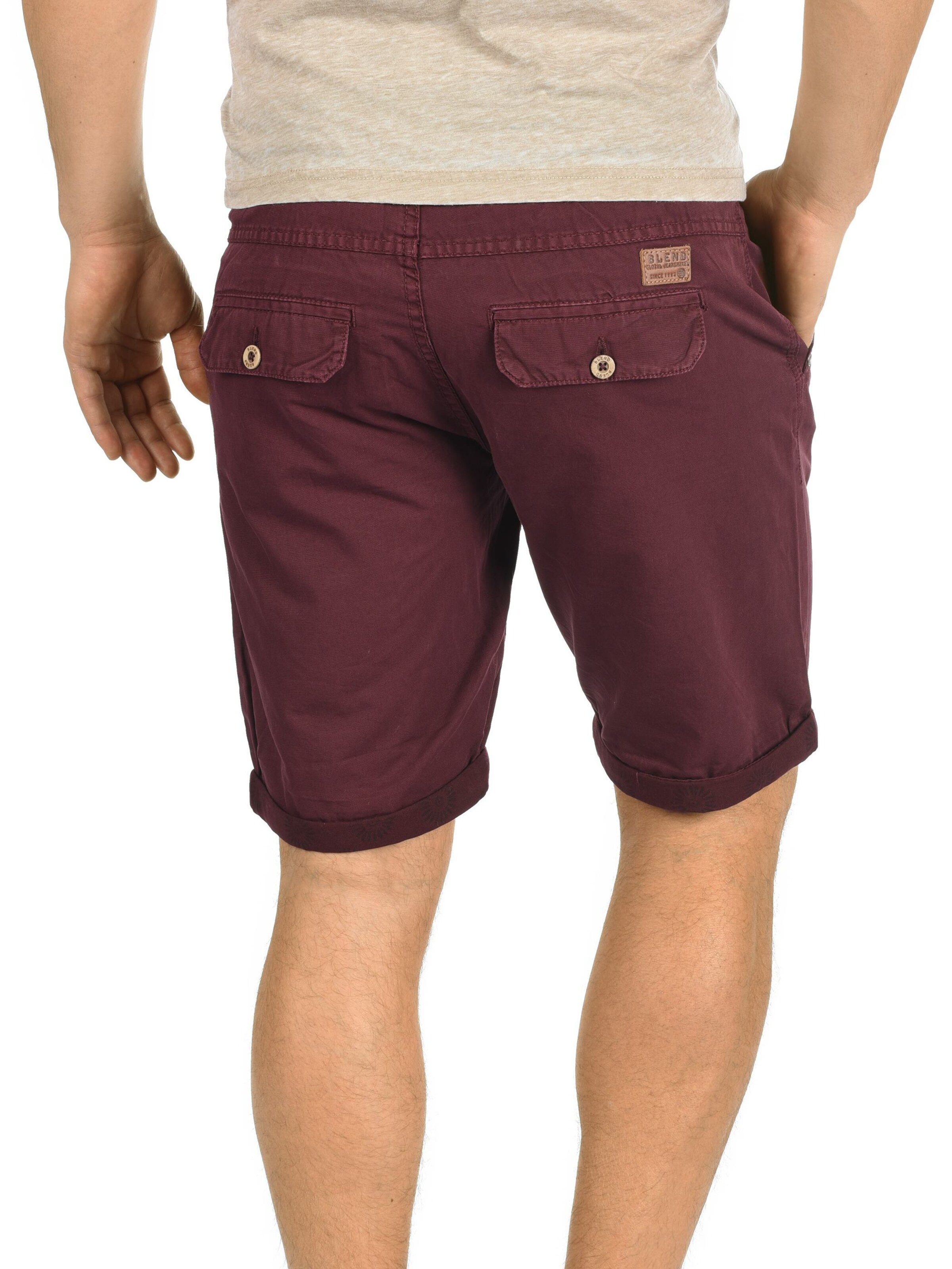 BLEND Regular Chino 'BHClaudio' in Rood