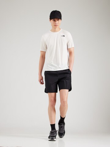 THE NORTH FACE Функциональная футболка 'Foundation Mountains Faces' в Белый