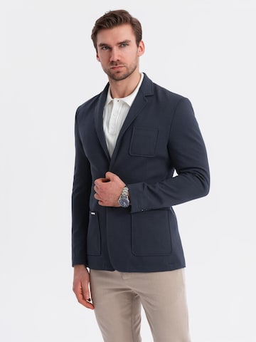 Ombre Regular fit Colbert in Blauw