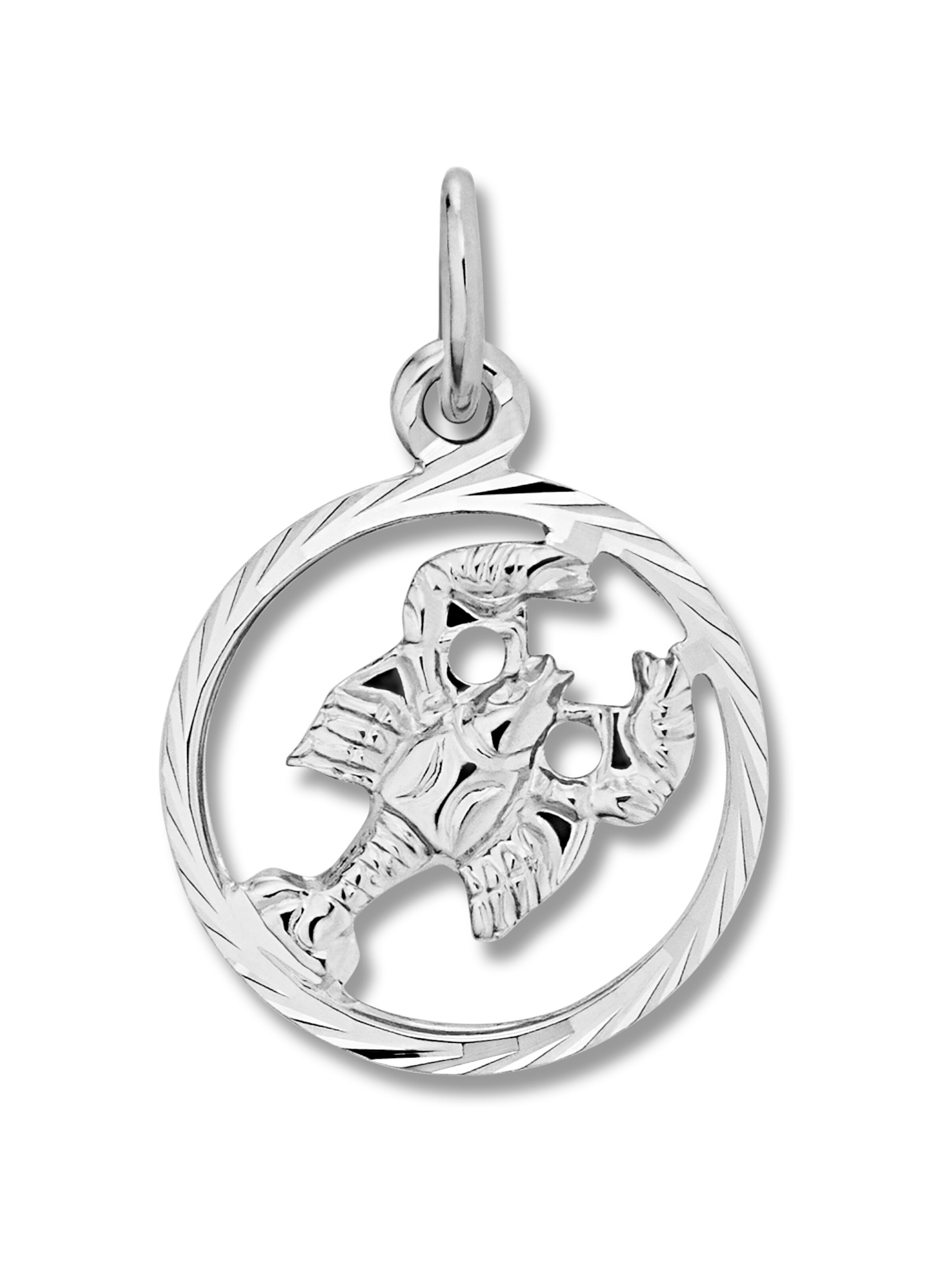 ONE ELEMENT Pendant 'Krebs' in Silver: front