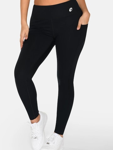 ZEBDIA Normální Sportovní kalhoty – černá: přední strana