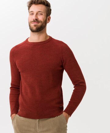 BRAX Sweater 'Roy' in Red: front