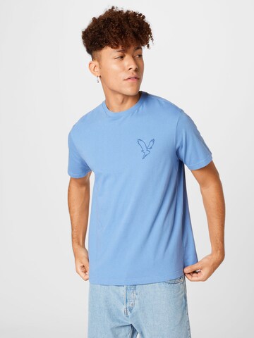 American Eagle Shirt in Blauw: voorkant