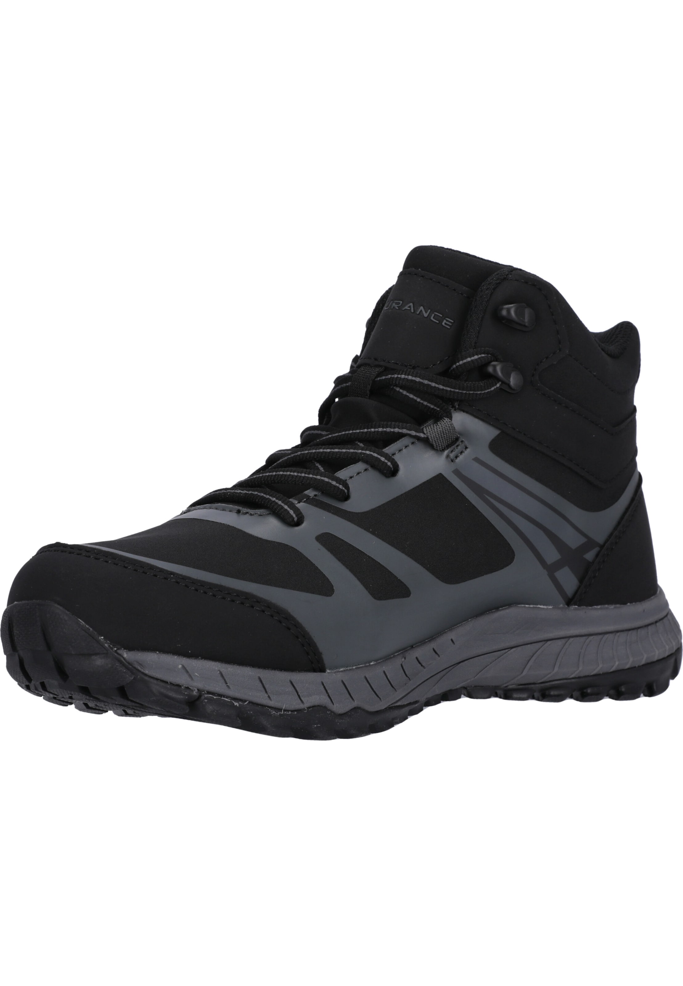 ENDURANCE Boots 'Wakon' in Schwarz: Vorderseite