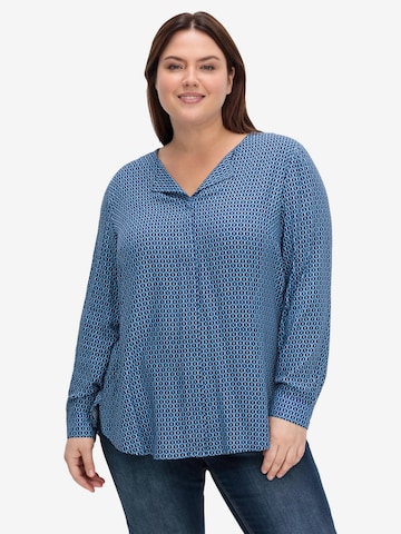 SHEEGO Pusero värissä sininen: etupuoli