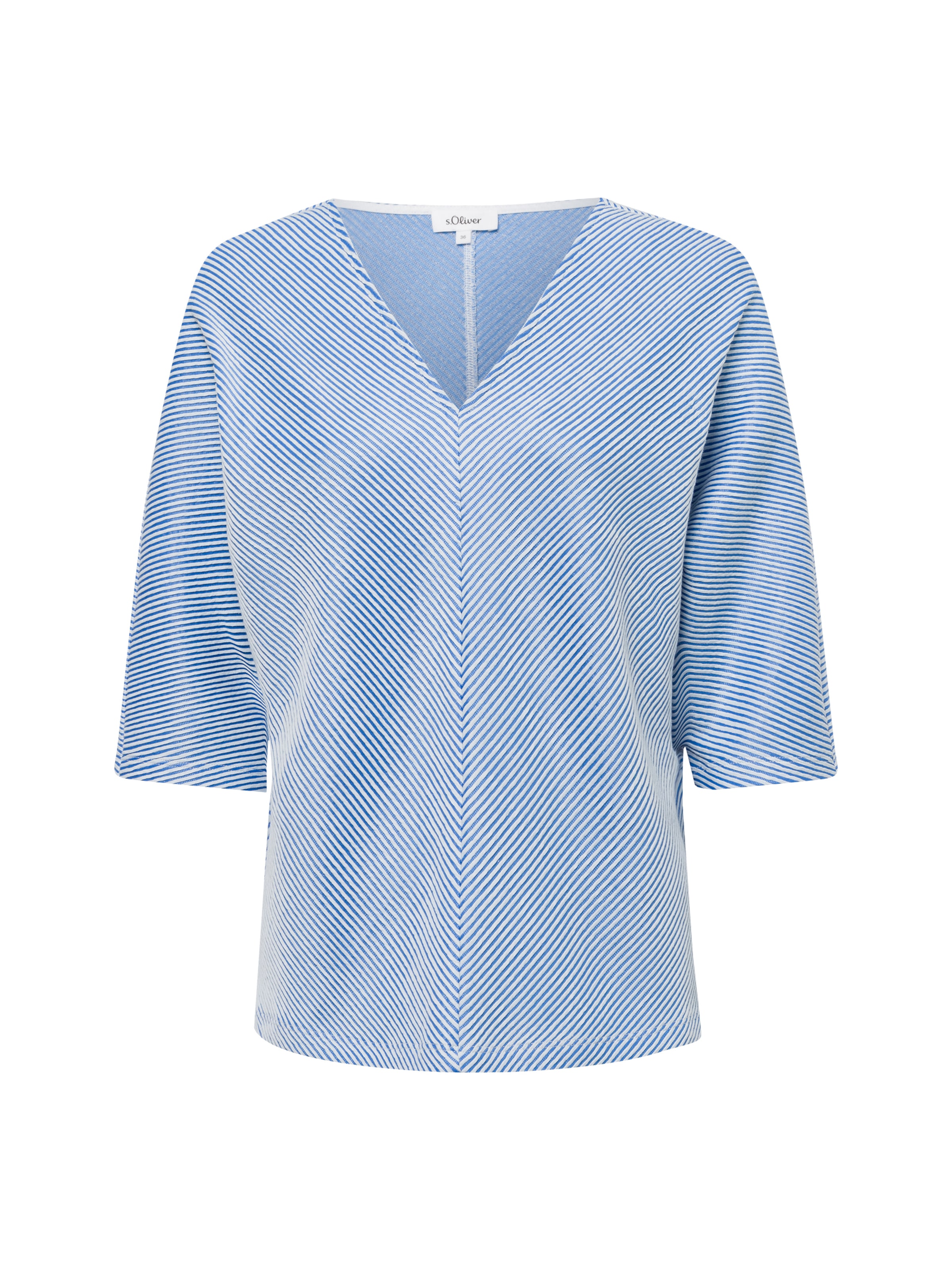 s.Oliver Sweatshirt in Blue: front