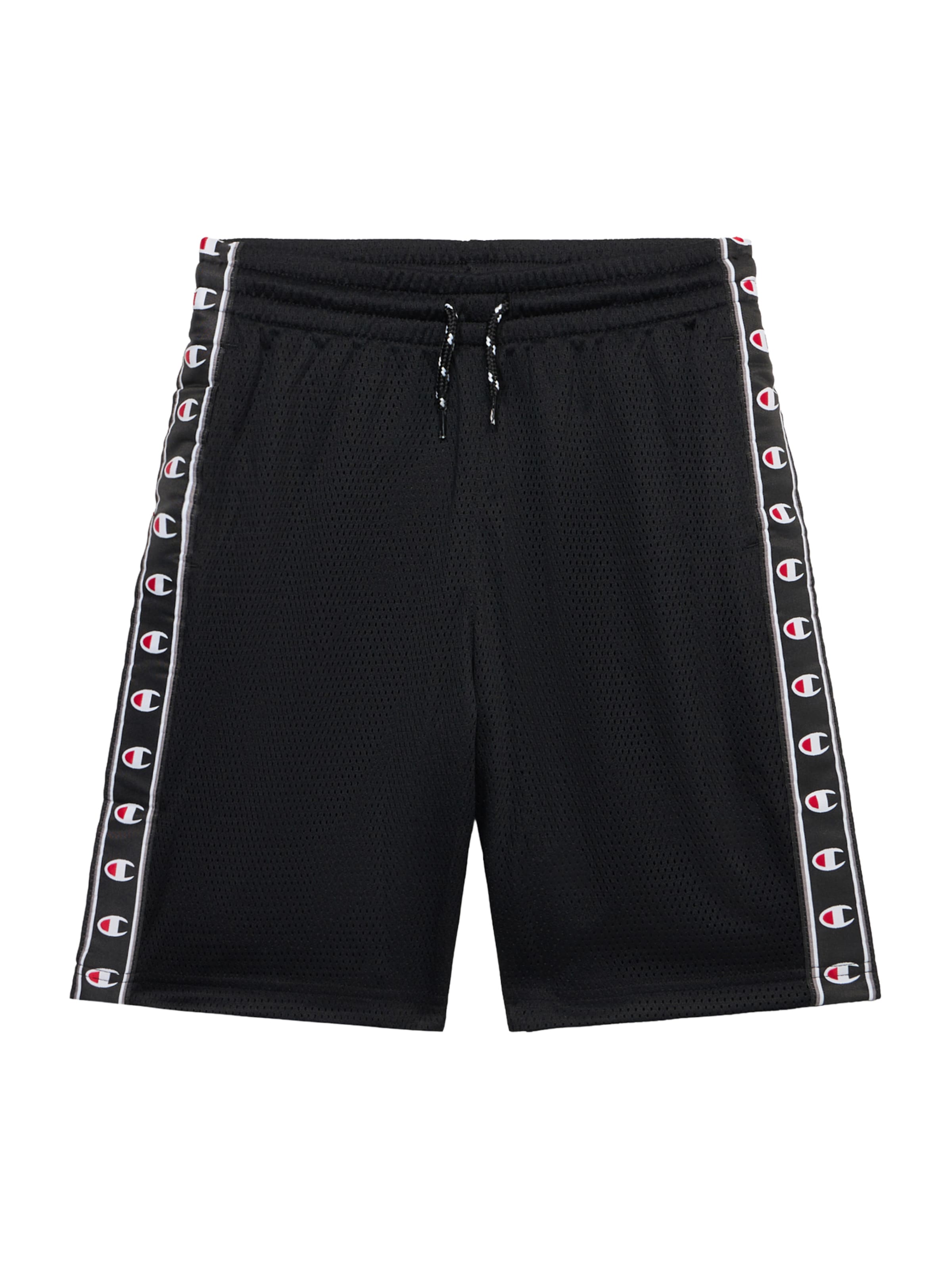 Champion Authentic Athletic ApparelHlače - crna boja: prednji dio