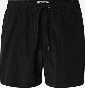 NCO Uimashortsit värissä musta: etupuoli