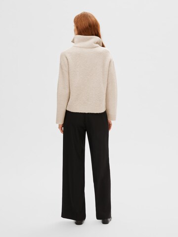 Pull-over SELECTED FEMME en beige
