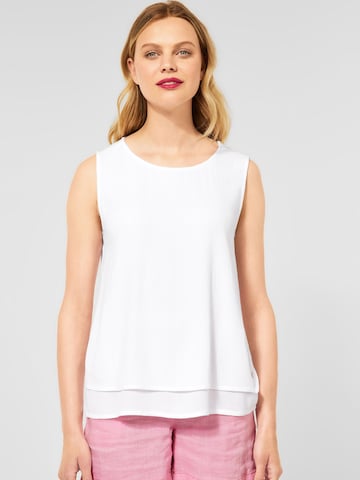 STREET ONE - Blusa en blanco: frente