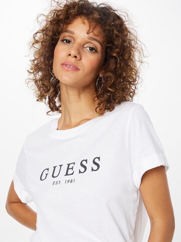 GUESS - Camiseta en blanco