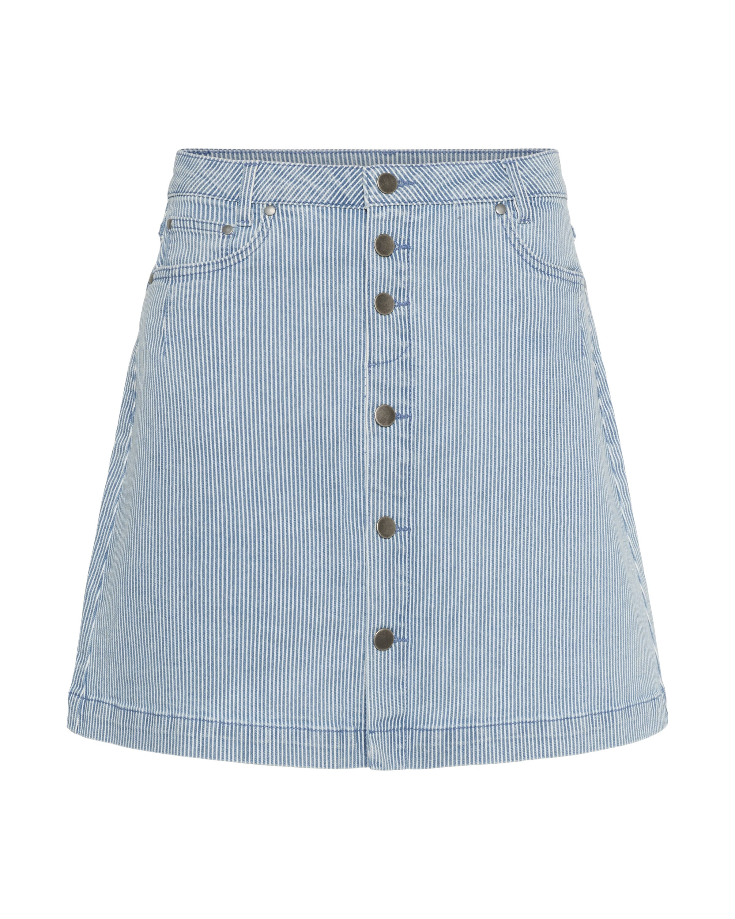 CULTURE Spódnica w kolorze niebieski: przód