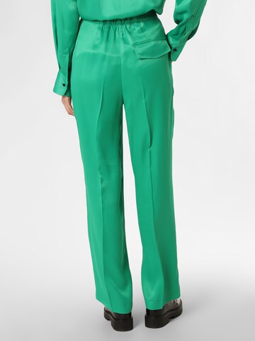 Marie Lund Regular Pleated Pants in Green