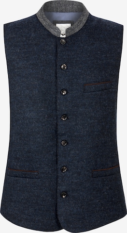 STOCKERPOINT Traditional Vest 'Jules' in Blue: front