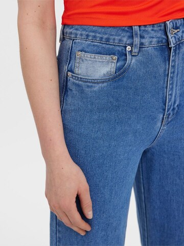 VERO MODA Wide leg Jeans in Blauw