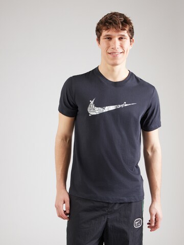 Maglia funzionale 'RUN ENERGY' di NIKE in nero: frontale