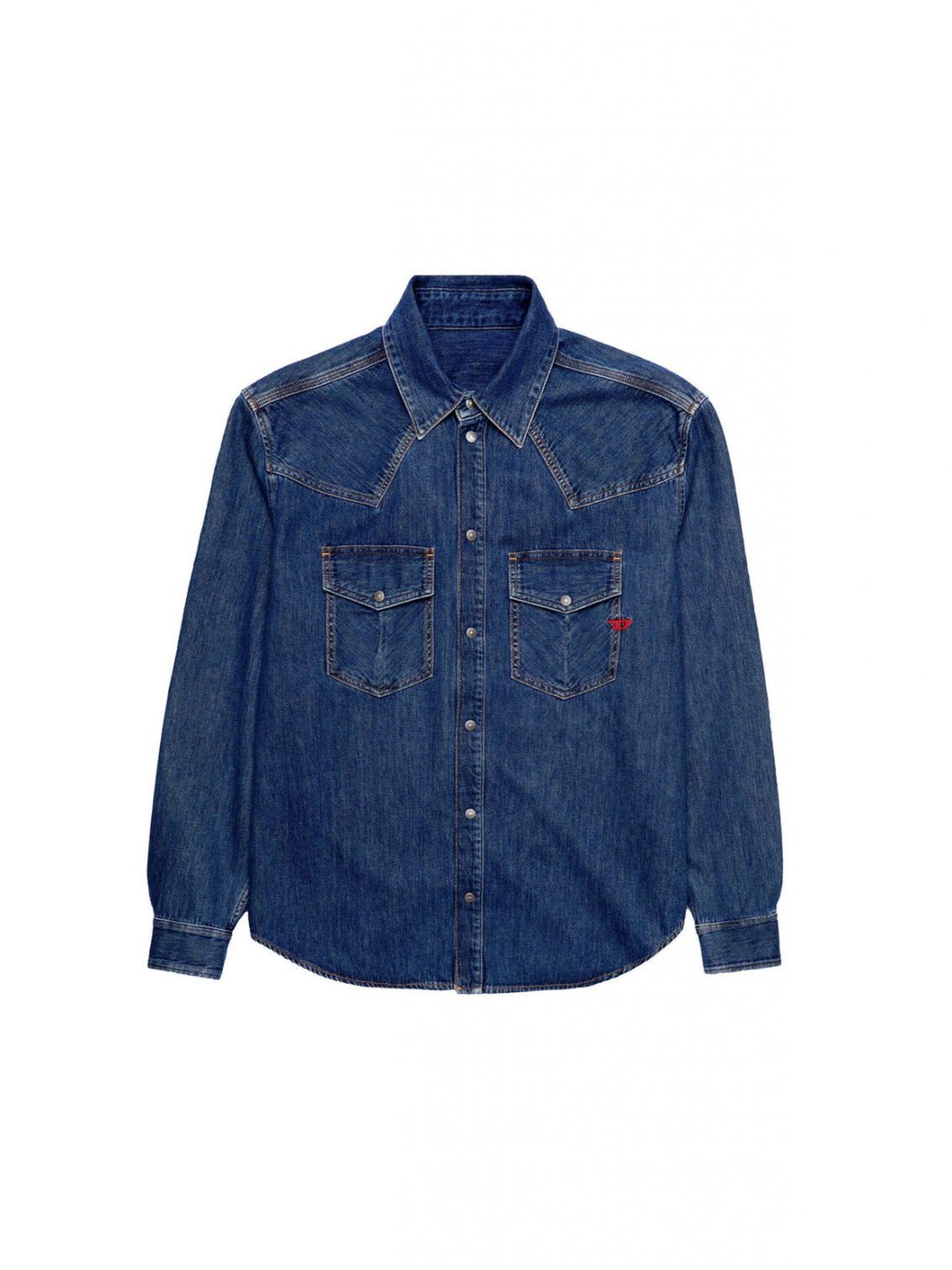 Camicia DIESEL di colore blu, Visualizzazione prodotti