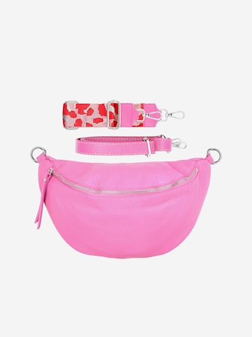 SevaBags Crossbody Bag in Pink: front