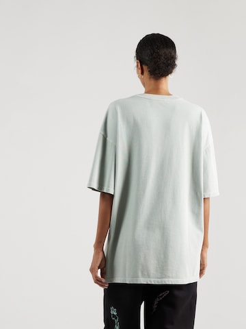 florence by mills exclusive for ABOUT YOU - Camisa oversized 'Contentment' em verde