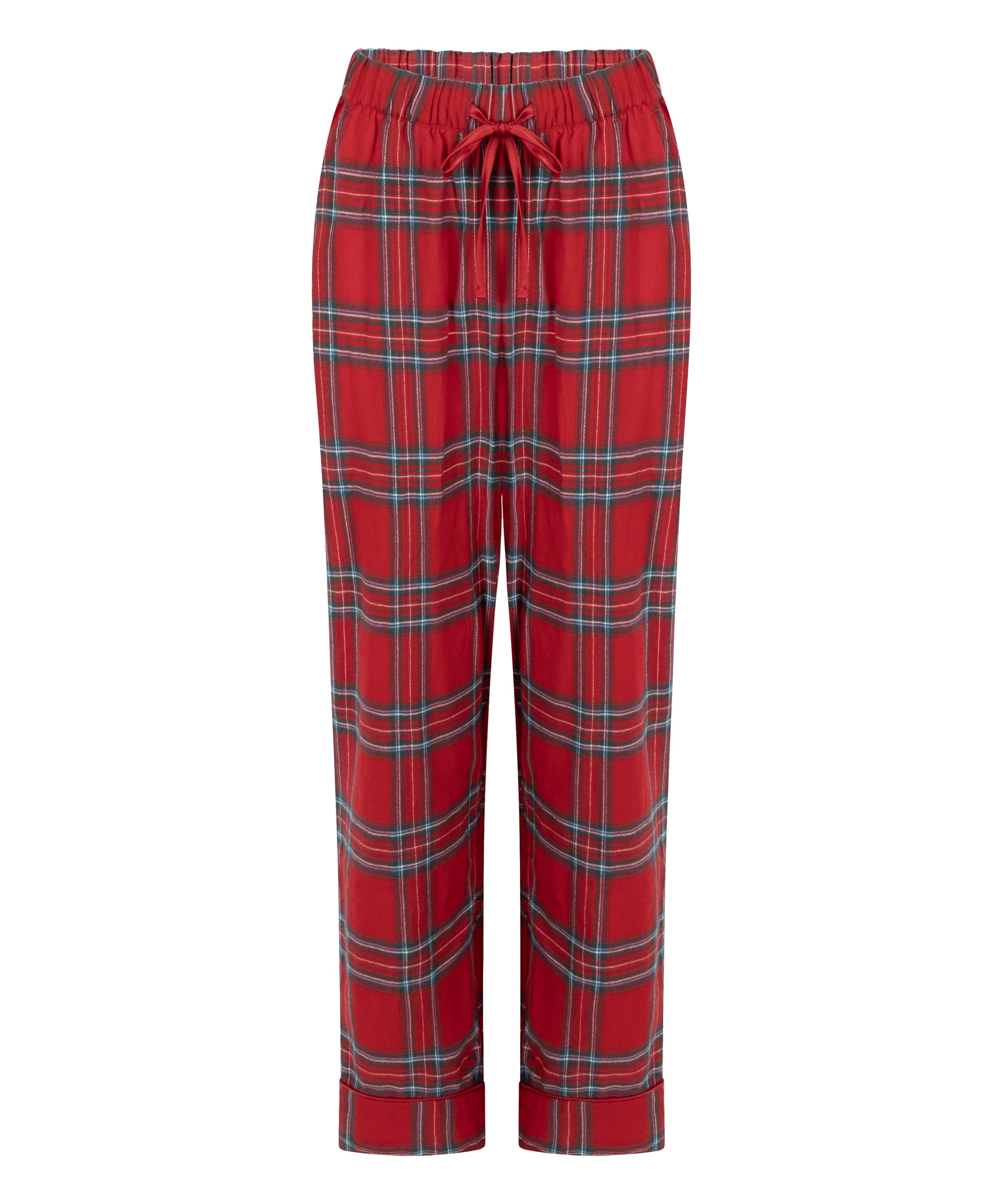 Hunkemöller Pyjamabroek in Rood: voorkant