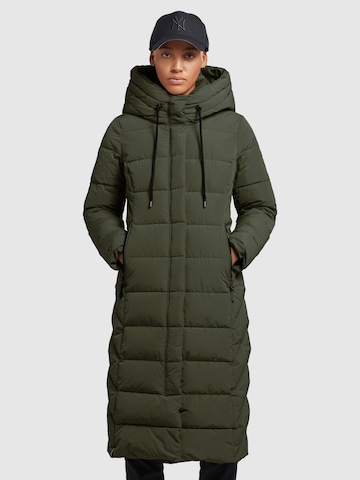khujo Winter Coat 'GAMBER' in Green: front