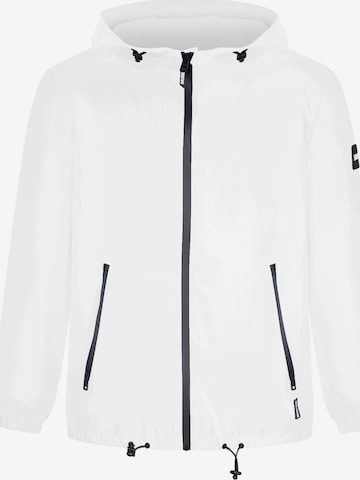 Smilodox Athletic Jacket 'Lorenzo' in White: front