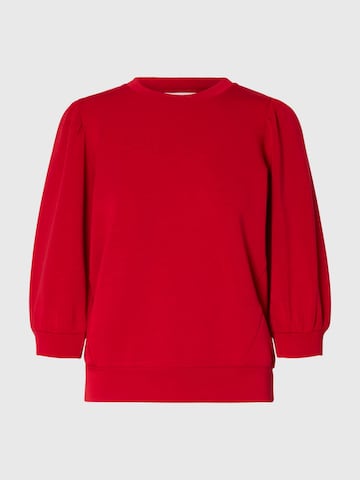 SELECTED Sweatshirt in Red