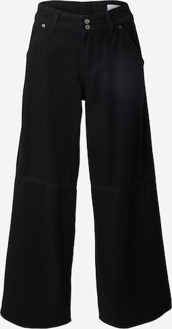GAPWide Leg/ Široke nogavice Traperice 'Carson' - crna boja: prednji dio