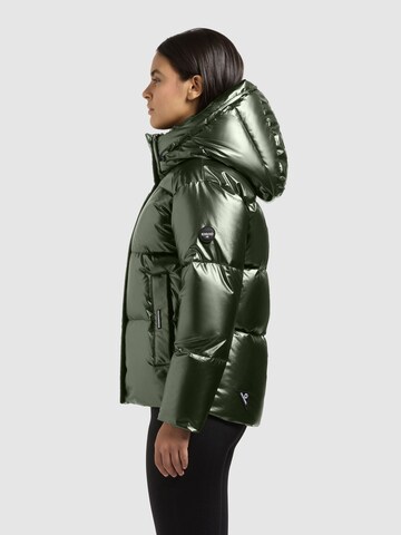 khujo Winterjas 'Devina3' in Groen