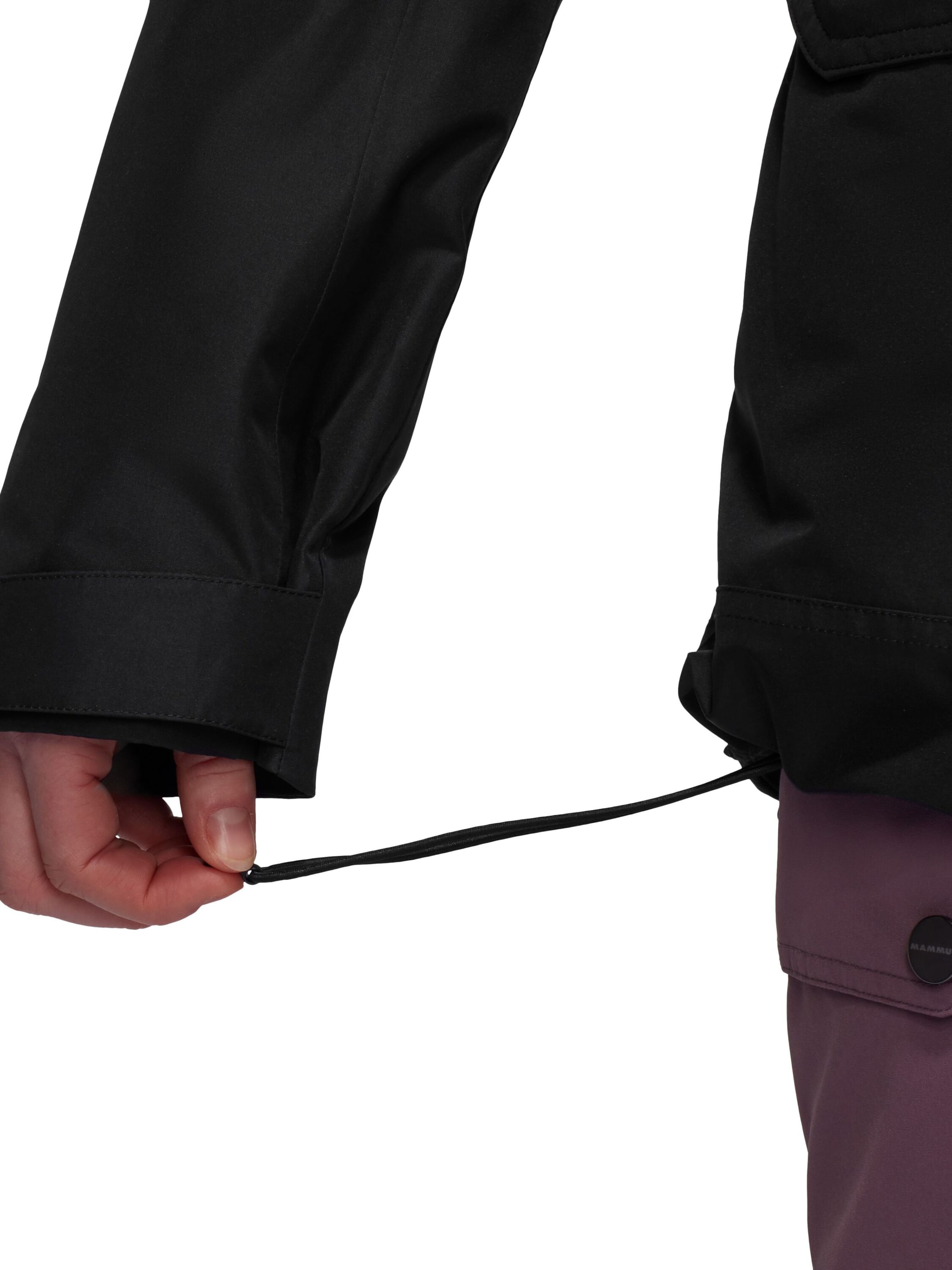 MAMMUT Athletic Jacket 'Fall Line' in Black