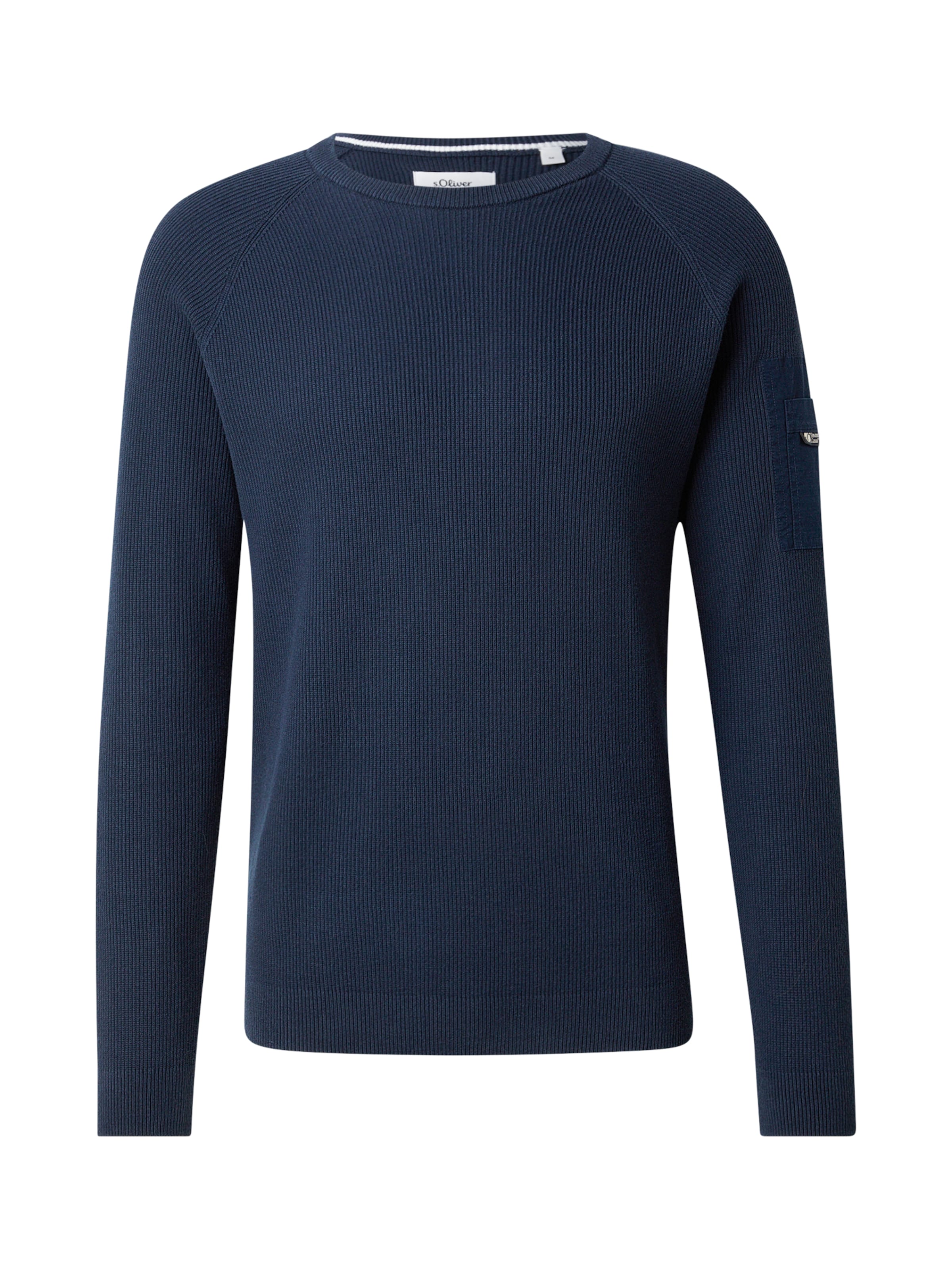 s.Oliver Sweater in Blue: front
