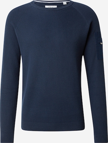 s.Oliver Pullover i blå: forside