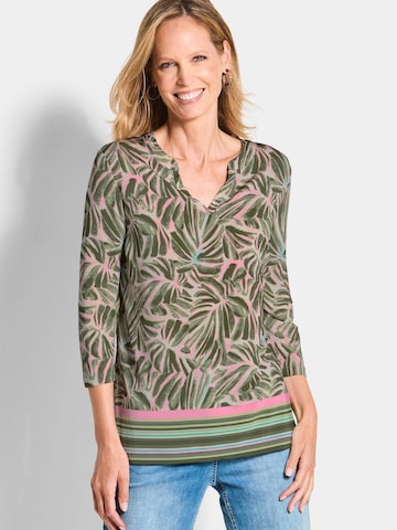 T-shirt Goldner en vert : devant